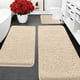 thumbnail image 1 of Juego de alfombras de baño antideslizantes, alfombra de baño suave y absorbente con espuma de terciopelo y vellón – Alfombra lavable a máquina para baño, sala de estar, dormitorio y lavandería., 1 of 6