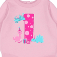 thumbnail image 3 of Inktastic Dinosaur Party-first Birthday Baby Fleece Bodysuit, 3 of 4