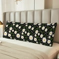 thumbnail image 5 of Disketp Daisy Print Body Pillow Cover - Super Soft 20x54 Body Pillow Case,Long Side Hidden Zipper (without pillow core), 5 of 6