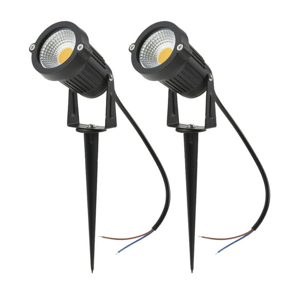 Yeacher Tomshine 5W 2 Pack COB LED Lawn Lamp AC/DC 12V Outdoor Decorative Landscape light
