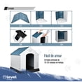 thumbnail image 5 of Casa para perro GRANDE LEVEL HOME DE PLASTICO EXTERIOR TERMICA RAZA GRANDE 97CM, 5 of 5