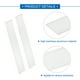 thumbnail image 4 of Uxcell 4 Pcs Barra Plana de Aluminio Cuadrada, 1/16" (2mm) de Grosor x 2" (50mm) de Ancho x 12" (305mm) de Largo Placa de Aluminio 6061, 4 of 6