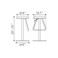 thumbnail image 4 of Banco Kessa Muebles para bar Soda - negro, 4 of 4