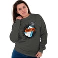 thumbnail image 4 of Funny Salty AF Sarcastic Joke Sweatshirt for Men or Women Brisco Brands L, 4 of 6