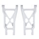 thumbnail image 2 of Kit de brazos inferiores delanteros y traseros de aleación de aluminio para coche modelo TRXXAS SLASH 2WD 1/10 RC (plata), 2 of 8