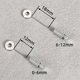 thumbnail image 5 of 6Pcs Leather Suture Positioning Needle DIY Tool 0-6mm, 5 of 5