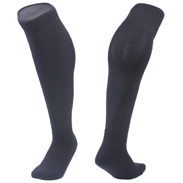 Uooja Meso Bs' 1 Pair Knee High Sports Socks for All Sports XS Black