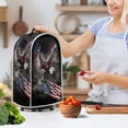 thumbnail image 3 of HELLHERO Handle Kitchen Blender Dust Covers Multifunctional Polyester for Kitchen Use, American Eagle Pride, 3 of 6