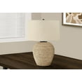 thumbnail image 1 of Monarch Specialties Lighting, 25"h, Table Lamp, Rattan, Beige Shade, Transitional, 1 of 6