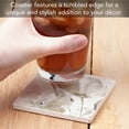 thumbnail image 4 of Thirstystone Abstract Floral I Single Stone Tumbled Tile Coaster Create Your Own Set, 4 of 7