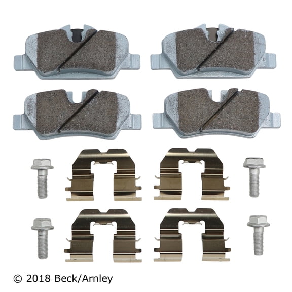 BeckArnley 085-7068 Premium Asm Pads W / Hardware