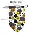 thumbnail image 7 of Wukai Sunflowers Country Print Garden Flag 12.5x18 Inch Double Sided Sun-resistant Rain-resistant, Wrinkle-resistant Colorfast(Only Flag), 7 of 7