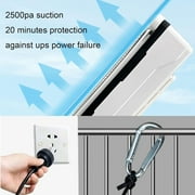 Electric Window Cleaner Robot, Automatic Window Cleaning Robotic Vacuum Cleaner with APP Remote Control, Dual Spray & 50ML Water Tank, for House Glass Washer