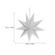 thumbnail image 3 of 2 unidades de farolillos de papel calados de 45 cm con forma de estrella para colgar del techo, decoración para fiestas y festivales (blanco), 3 of 8