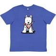 thumbnail image 3 of Inktastic Westie in Bandana Youth T-Shirt, 3 of 5