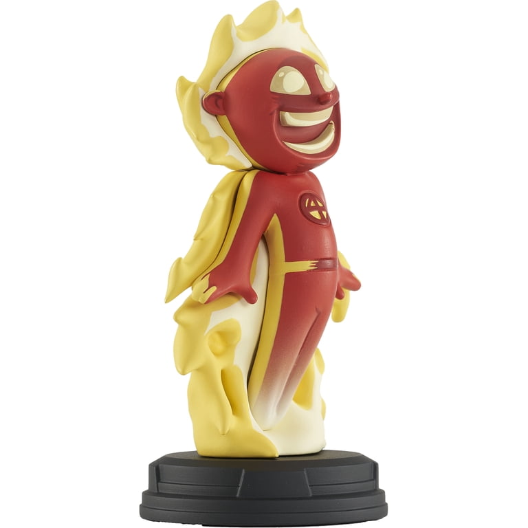 Diamond Select - Marvel Animated Style Human Torch Statue, Diamond