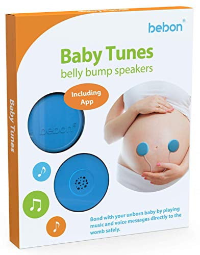 Headphones for Belly Baby Bump Headphones Speaker Plays Music to Baby Inside The Womb 