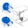 thumbnail image 4 of PinesC Toilet Flapper Replacement Kit,Universal for American Standard Toilet Flapper 2 inch,2 pack Toilet Stopper Flapper,With Stainless Steel Chain,Suitable for Most Toilets,Easy to Install(blue), 4 of 4