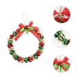 thumbnail image 2 of Athitqq Metal Bell Wreath Xmas Garland for Front Door Decor, 2 of 4
