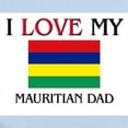 thumbnail image 2 of CafePress - I Love My Mauritian Dad Infant Bodysuit - Baby Light Bodysuit, Size Newborn - 24 Months, 2 of 4