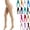 Beige, variant on Colorful Tights Women's Solid Color Soft Opaque Tights Women's Footed Pantyhose Tights Women's High Waist Footed Colored Pantyhose Solid Footed Opaque Tights Pantyhose Thigh High Stockings