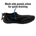 thumbnail image 4 of TUSA Sport Slip-On Aqua Shoe, Unisex Quick-Dry Water Shoes for Men Women, Size 11, 4 of 5