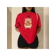 thumbnail image 1 of Playera Blusa De Capybara Comiendo Pretzel Ropa Divertida Para Mujer Capibara Color Rojo Talla Chica Marca Emil SaEs, 1 of 4