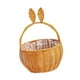 thumbnail image 5 of Cesta tejida para arreglos florales y eventos de jardín con asa para picnic y Marrón, 5 of 9