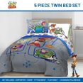 thumbnail image 2 of Jay Franco Kids Comforter Set Includes Sheets and Pillow Covers - Soft and Cozy Bed Set for Stylish Room Decor, Official Licensed Bedding, Grey - Toy Story, 5 Piece Twin, 2 of 4