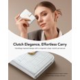 thumbnail image 4 of Cartera de mano ESR Aura para mujer MagSafe Wallet, color blanco perla, 4 of 9
