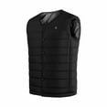 thumbnail image 4 of Unisex Heating Vest Winter Men Women Sleeveless Quilted Vest 4 Control 28 Heating Warm Jacket Heated USB Charging Version, 4 of 6