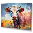thumbnail image 2 of Designart "Countryside Palette Cow II" Animals Wall Decor, 2 of 5
