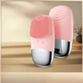 thumbnail image 2 of New Square Rechargeable Silicone Face Cleanser Electric Facial Cleanser Cross-border Ultrasonic Facial Massager Beauty, 2 of 7