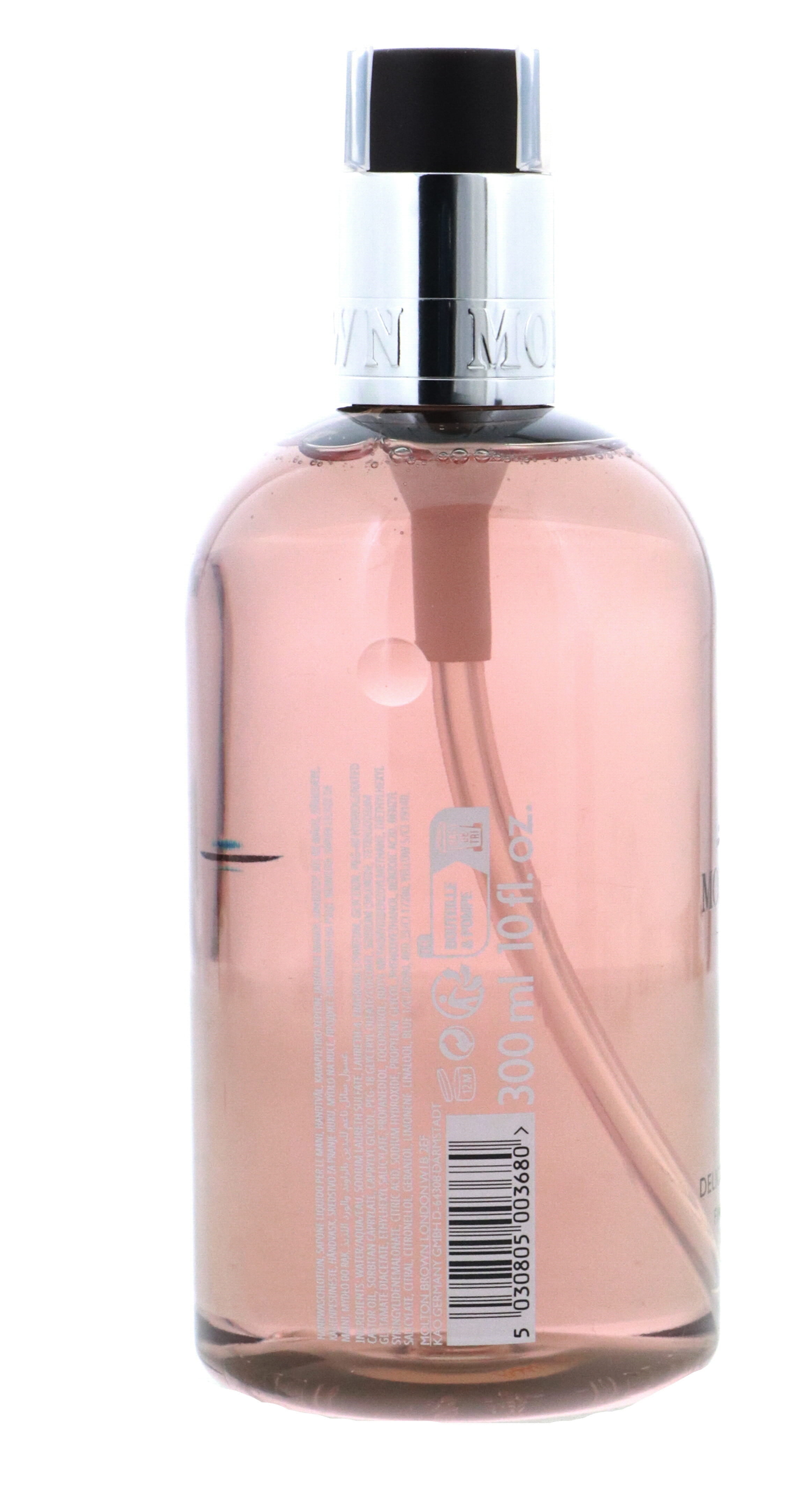 Delicious Rhubarb & Rose Fine Liquid Hand Wash by Molton Brown for Women - 10 oz Hand Wash