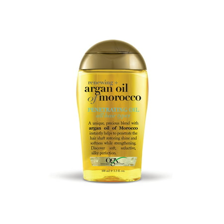 OGX Renewing + Moroccan Argan Penetrating Oil, 3.3 FL (Best Argan Oil Hair Treatment)