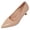 #080-Beige, variant on Wowcloth Women's French Retro Pointed Toe Pumps – Comfortable Large Size with Solid Color and Elegant Design for Casual Wear