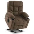 thumbnail image 5 of MCombo Regular Power Lift Recliner Chair with Extended Footrest for Elderly People, Fabric 7287 (Brown, Regular), 5 of 8