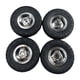 thumbnail image 5 of Ruedas RC Neumáticos 4 piezas Reemplazo Profesional Fácil Instalación Modelo DIY Repuesto Negro Accesorio DIY para 1:18, 5 of 9