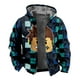 thumbnail image 2 of Roblox-Sudadera con capucha gruesa y cálida para niños, chaqueta de manga larga con cremallera, ropa de dibujos animados para el hogar al aire libre, regalos de cumpleaños, Invierno, 2 of 5