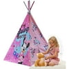 Disney Minnie Mouse Teepee Cotton Play Tent, Pink and Blue