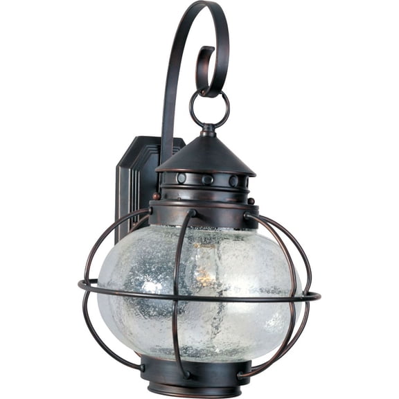 Maxim Portsmouth One Light 19-Inch Outdoor Wall Light - Oil Rubbed Bronze - 30503CDOI