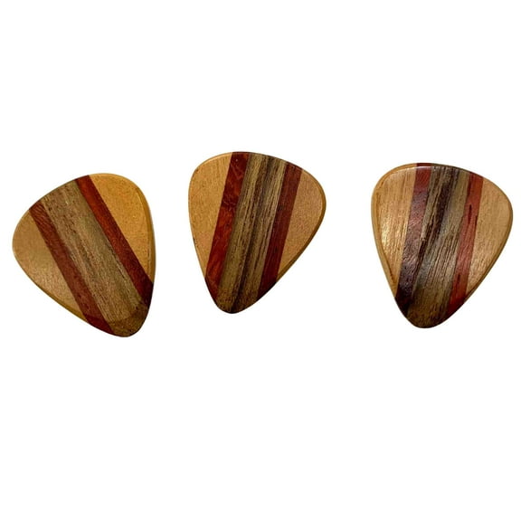 Clayton EABL-3 Exotic Alaia Blond Guitar Picks- 3 Pieces