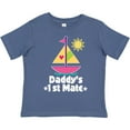 thumbnail image 3 of Inktastic Daddys First Mate Girls Nautical Sailboat Girls Toddler T-Shirt, 3 of 5