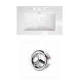 thumbnail image 1 of American Imaginations 30-in. W 1 Hole Ceramic Top Set In White Color AI-20810, 1 of 1