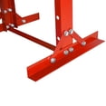 thumbnail image 4 of 12-Ton Hydraulic Shop Press with Press Plates, H-Frame Garage Benchtop Press with Adjustable Working Table, Red, 4 of 9