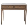 thumbnail image 2 of SAFAVIEH Opal Rustic 2 Drawer Console Table, Brown, 2 of 7