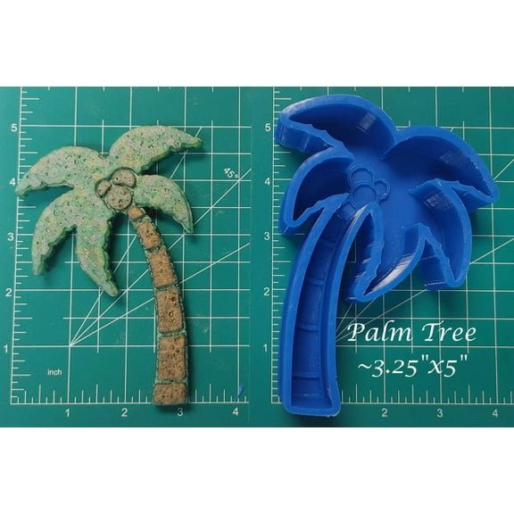 Palm Tree Silicone Freshie Mold