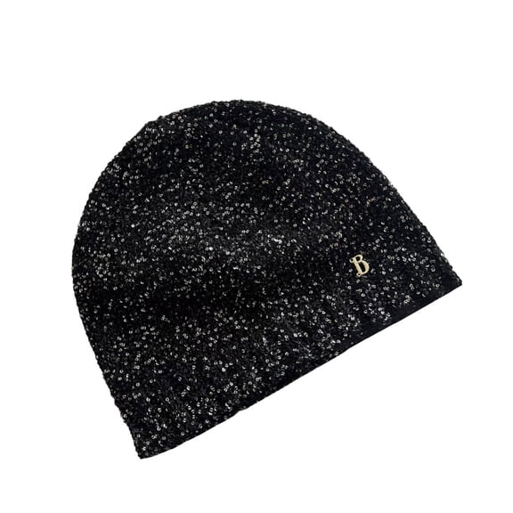 JZROCKER Winter Beanies Hat Sequined Brimless Hat Women Warm Fashion Knitted Hat