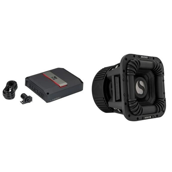 Kicker 49L7X101 - SoloX L7X 10-Inch & LX1650.1 Mono Amplifier
