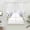 White, variant on Spring Flowers Swag Curtains for Kitchen/Bedroom/Living Room, Farmhouse Botanical Floral Wildflowers Scalloped Curtains 63 Inch Long, Window Swag Topper Curtains Valances 2 Panels Set 36"x63"